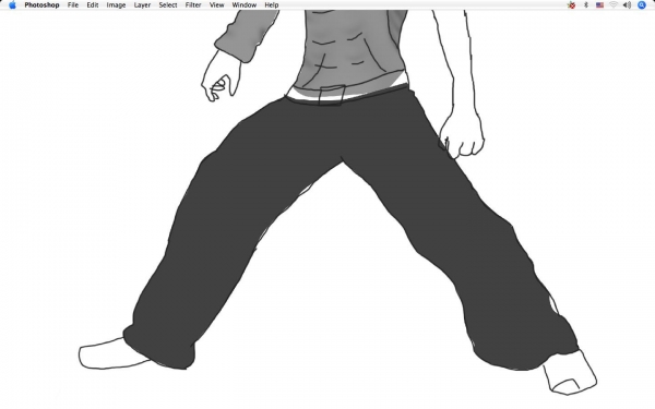 Creation of Narutric (fighter): Step 42